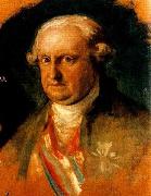 Francisco de Goya Portrait of Antonio Pascual of Spain oil painting reproduction